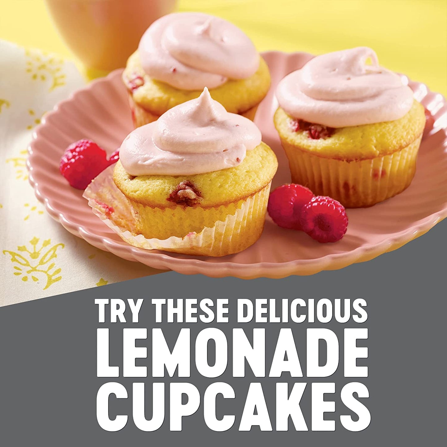Krusteaz Meyer Lemon Pound Cake Mix 16.5 Ounce (Pack of 4)