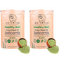 SaltWise Green Salicornia Salt, 50% Low Sodium, Plant Based Salt Substitute, Umami, Dehydrated Sea Beans (Samphire), 100% Natura