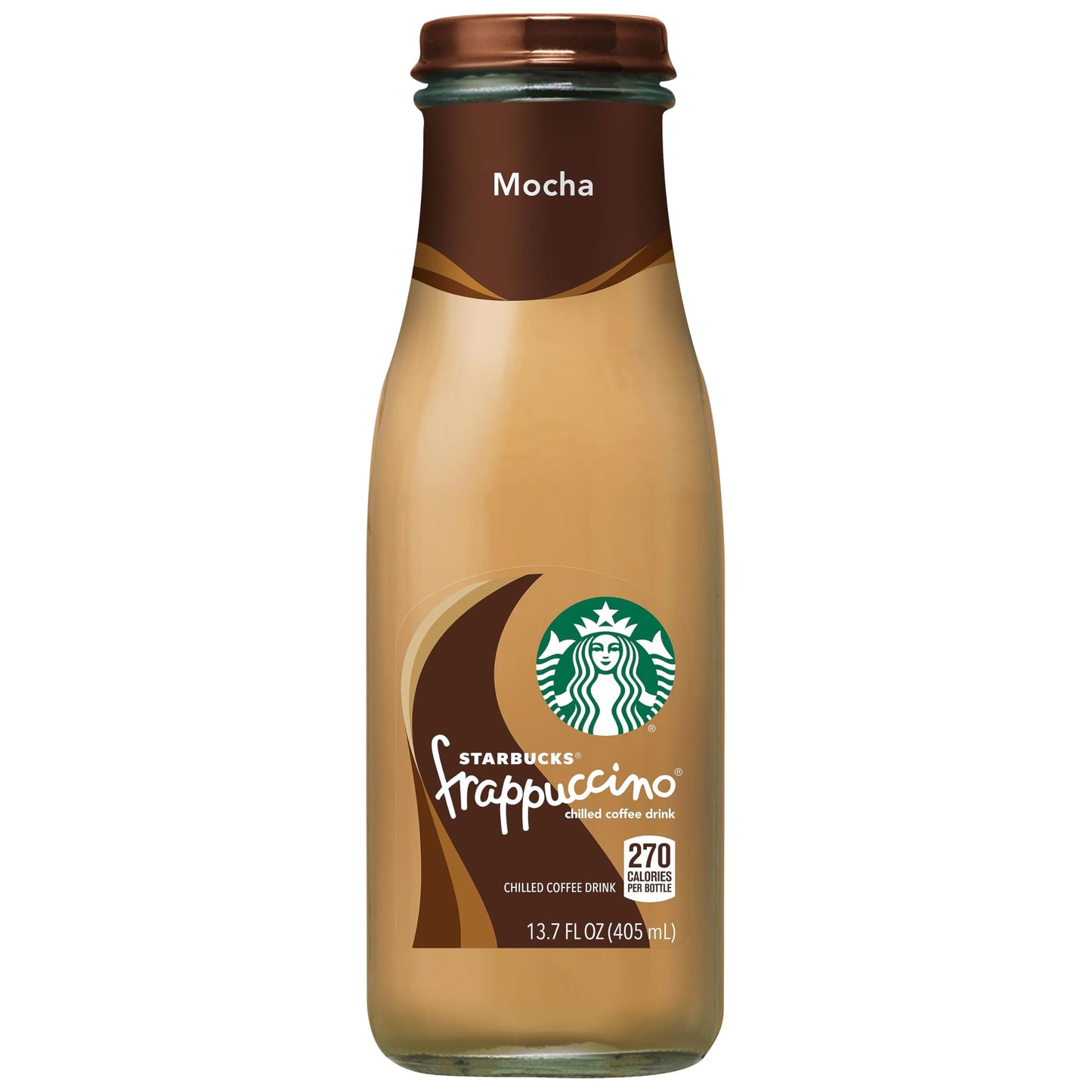 Starbucks Frappuccino Coffee Drink, Mocha, 13.7 Fl Oz Bottles, Pack of 12