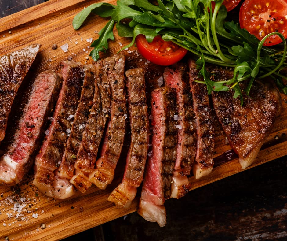 Bison Flank Steak (1 Bag Of 5 Steaks) Total 5 Lbs. Average