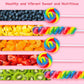 Big Size! 24 Pack Twisty Lollipop, Swirl Lollipop, Rainbow Twist and Swirl Lollipops Individually Wrapped Bulk, Kid s Lollipops