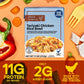 Born Simple Prepared Meals - Ready To Eat Teriyaki Chicken Rice Bowl | 11G Protein | 11 Oz (Pack Of 3)