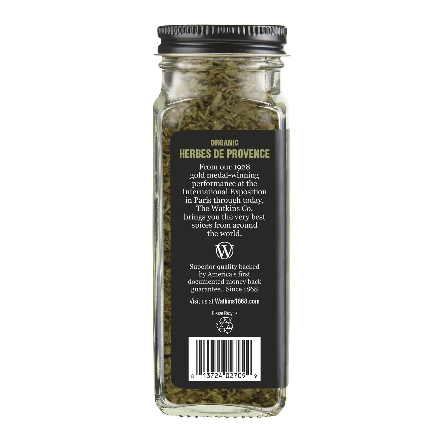 Watkins Organic Herbs De Provence, 0.74 oz, 1 Count, As Shown