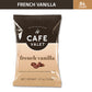 Cafe Valet Single Serve Individually Wrapped Coffee Packs, Regular Dark Roast And French Vanilla 100% Arabica Coffee, 168 Count