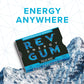 REV Caffeine Energy Gum - Polar Mint, Sugar Free, Low Calorie, Regular Strength, 60mg Caffeine per Gum, 12 Packs (72 Count)