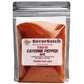 SavorSatch Ground Cayenne Chili Pepper, 90,000 SHU, 16oz Resealable Pouch, Bulk Powder, Certified Kosher, Premium Spice for Cooking