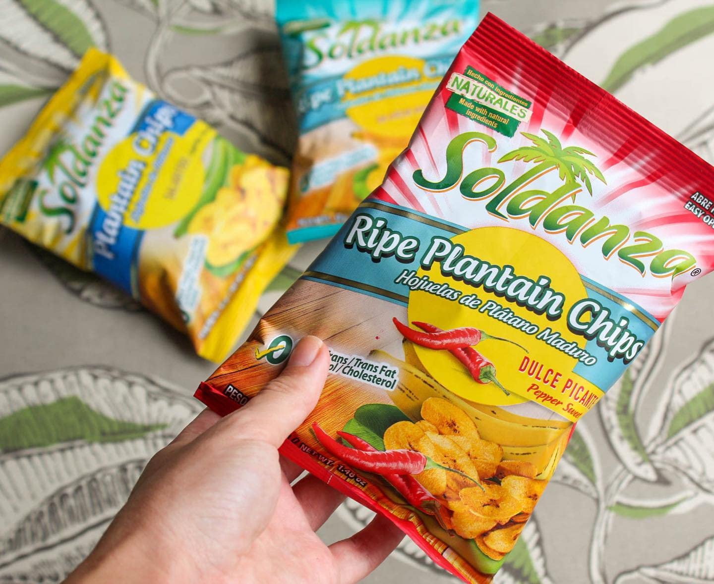 Soldanza Pepper Sweet Plantain Chips, 2.5 Ounce (Pack Of 24)