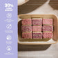 Loacker Quadratini Blueberry Yogurt Wafer Cookies - 30% Less Sugar - 7.76 oz (Pack of 6)