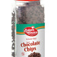 Sugar Free Chocolate Chips (Diet) - Dairy Free, Kosher - 9 oz. - Bakers Choice