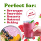 Food to Live Organic Raspberry Powder, 8 Pounds - Non-GMO, Raw, Vegan Superfood, Bulk, Rich in Essential Amino, Fatty Acids, & M