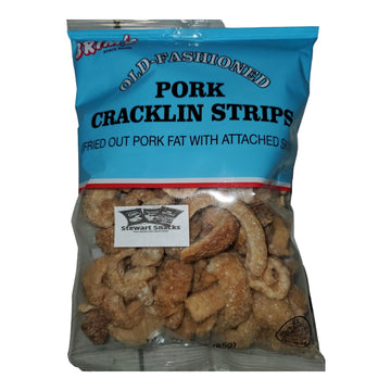 BRIMS OLD- FASHIONED PORK CRACKLIN STRIPS 3oz/ 4pk