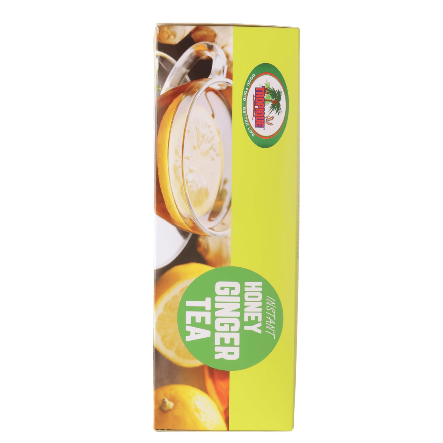 Tropique Instant Honey Ginger Tea (Lemon) - Ginger-Lemon Tea - Small