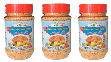 3 Packs - Roasted Salt Chili Powder - Muoi Ot - 6.3 Oz