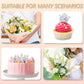 Crown Cake Topper, Princess Little Crown - 12Pcs Crown,36Pcs 3D Butterfly, 10Blessing Card 100Pcs Flower Pins, Children'S Birthd