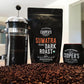 Coopers Cask Coffee Organic Dark Roast Sumatra Whole Bean Coffee 2lb Bag Brown