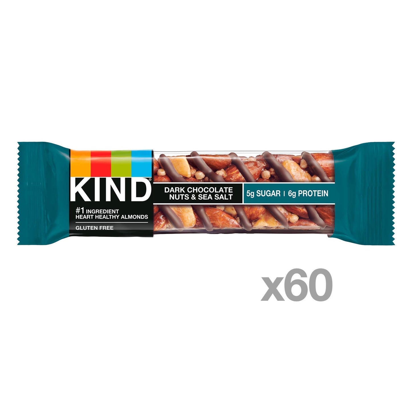 Kind Dk Choc Nuts Ssalt ( 10 X 6 Oz   )