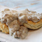 Moms Place Gluten-Free Biscuit & Country Gravy Mix  Dairy Free  Nut Free & Soy Free Easy to Make  Makes 8-9 Biscuits 13.5 oz.