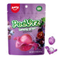 AMOS Grape Peelerz Gummy Candy, Peeling Gummy Grape Valentine's Day Gift Candy Resealable 2.19oz Bags (Grape 1Pack)