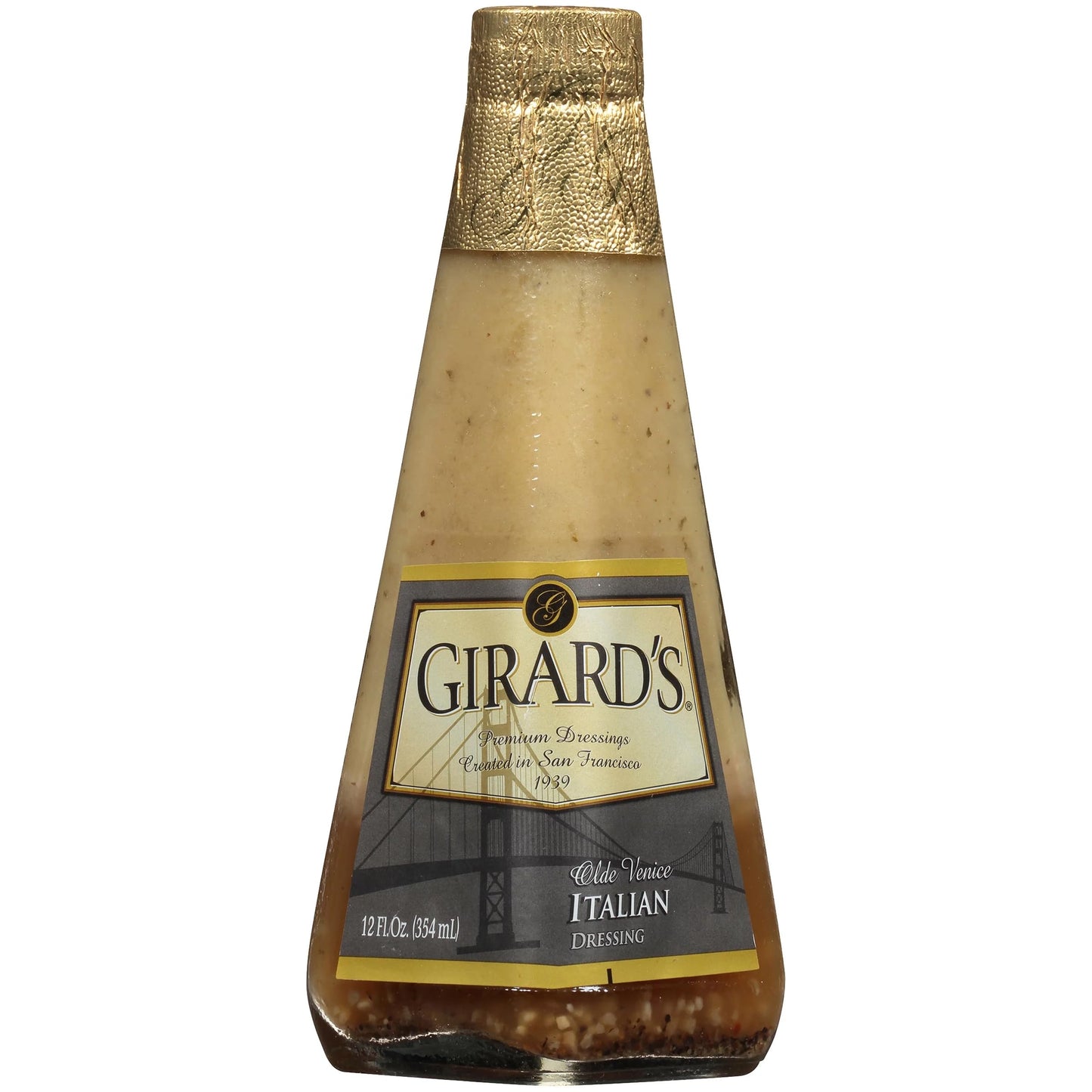 Girard's Olde Venice Italian Salad Dressing, 12 Fl Oz (Pack of 6) - Gourmet Flavor for Salads and Marinades