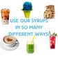 Hypothermias Shaved Ice & Snow Cone Syrup - Quart (32 Fl. Oz) - Banana - Non-Gmo 100% Pure Cane Sugar