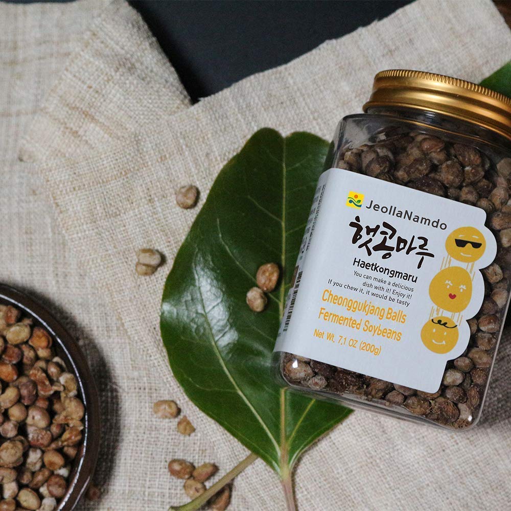 Fermented Dried Soybeans [ Korean Pantry ] Traditional Cheonggukjang Recipe, Vegan, No Gmo Or Gluten, Origin Of Natto [ Jrnd Foo