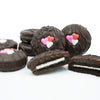 Philadelphia Candies Dark Chocolate Covered Creme Filled Sandwich Cookies, Valentines Day Gift 8 Ounce