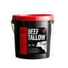 Bar-W Beef | 100% Beef Tallow | 115 oz | Cooking  Roasting  Baking and Frying | enhanced Tallow from USA Farm Raised Cattle | Pure Tallow with High Smoke Point | Gallon Size Pail