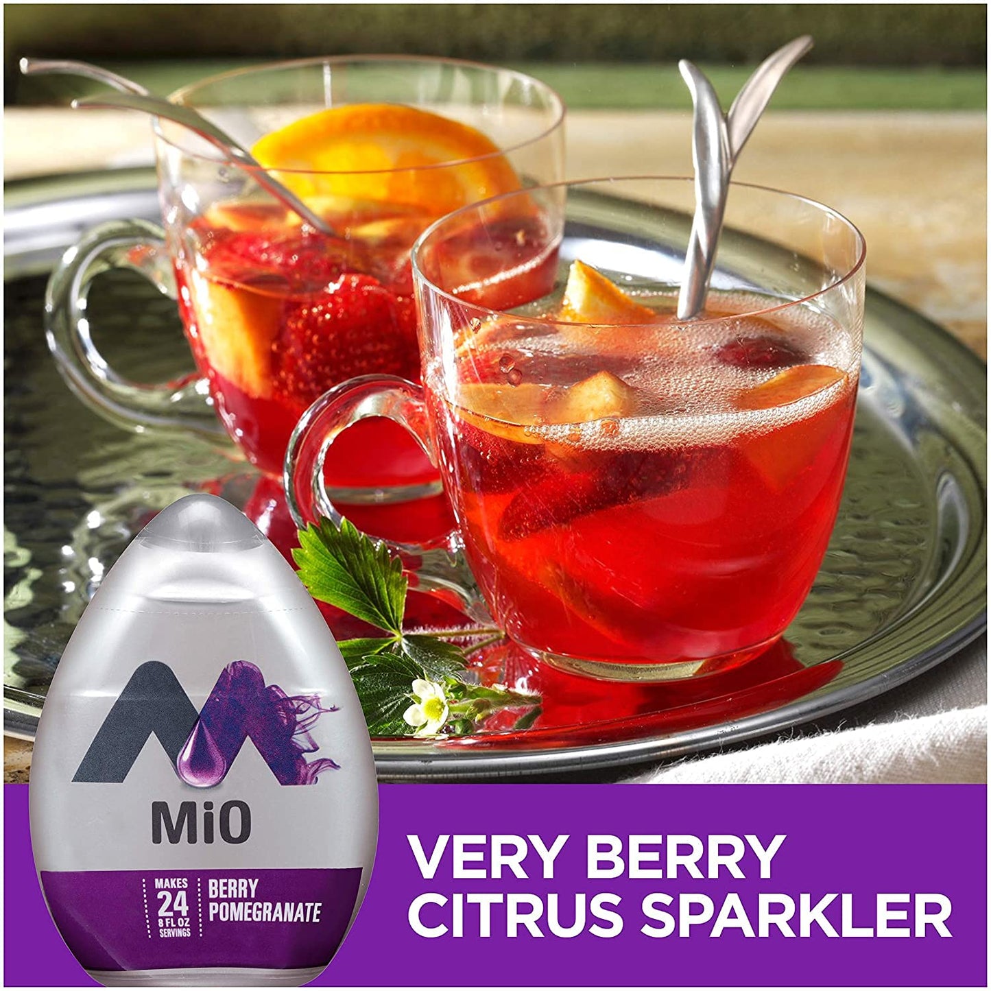 Mio Liquid Water Enhancer, Berry Pomegranate, 1.62 Oz, 5-Pack