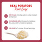 Idahoan Baby Reds with Roasted Garlic and Parmesan Mashed Potatoes, Naturally Gluten-Free, 100% Real Idaho Potatoes, 4 servings