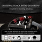 Black Hut Squid Ink Powder, Food Coloring For Rice Noodles Pasta Spaghetti Risotto, Nero Di Seppia, Tinta De Sepia, Halal Certif