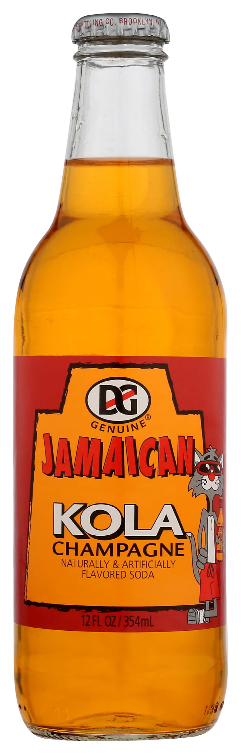 D & G Jamaican Kola Champagne, 12 Fl Oz, Pack of 24 Cans, Refreshing Beverage