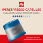 Illy Coffee IperEspresso Capsules - Single-Serve Coffee Capsules & Pods - Classico Lungo Medium Roast - Notes of Caramel  Orange Blossom  and Jasmine - 100% Arabica - 18 Count (Pack of 6)