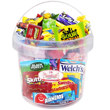 Bulk Candy Variety Pack - 2 Pound Care Package Assorted Box Mothers Day Basket , Snack Food Gift , Office Assortment Gift For Bi