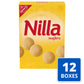Nilla Wafers Cookies, Vanilla Wafers, 12 - 11 Oz Boxes
