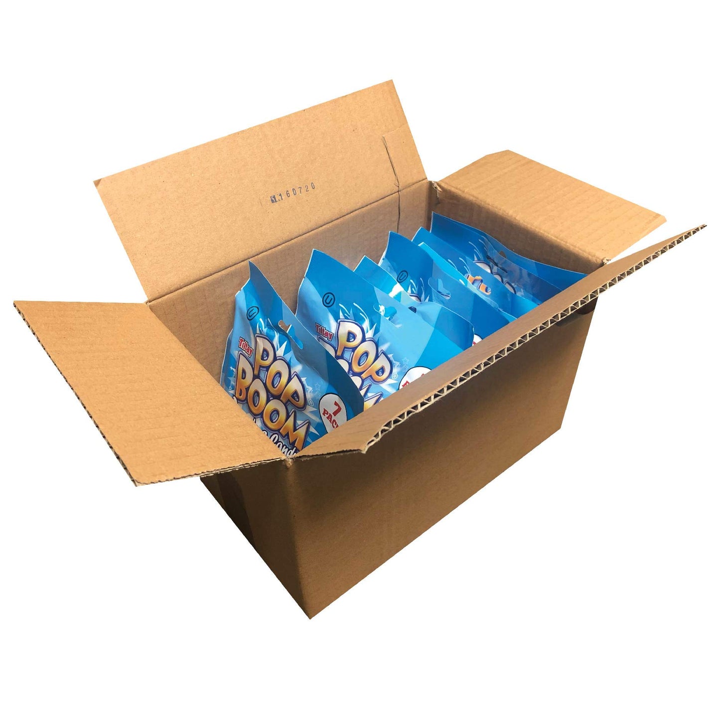 Tiltay Pop Boom Popping Candy - 7 Flavor Assortment, Strawberry, Green Apple, Blue Raspberry, Watermelon, Grape, Pineapple, Cott