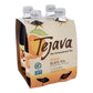 Tejava Peach Black Iced Tea, Unsweetened, Non-GMO, Kosher, 4-Pack, 12oz Glass Bottles