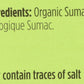 Spicely Organic Sumac Ground 0.45 Ounce ecoBox Certified Gluten Free