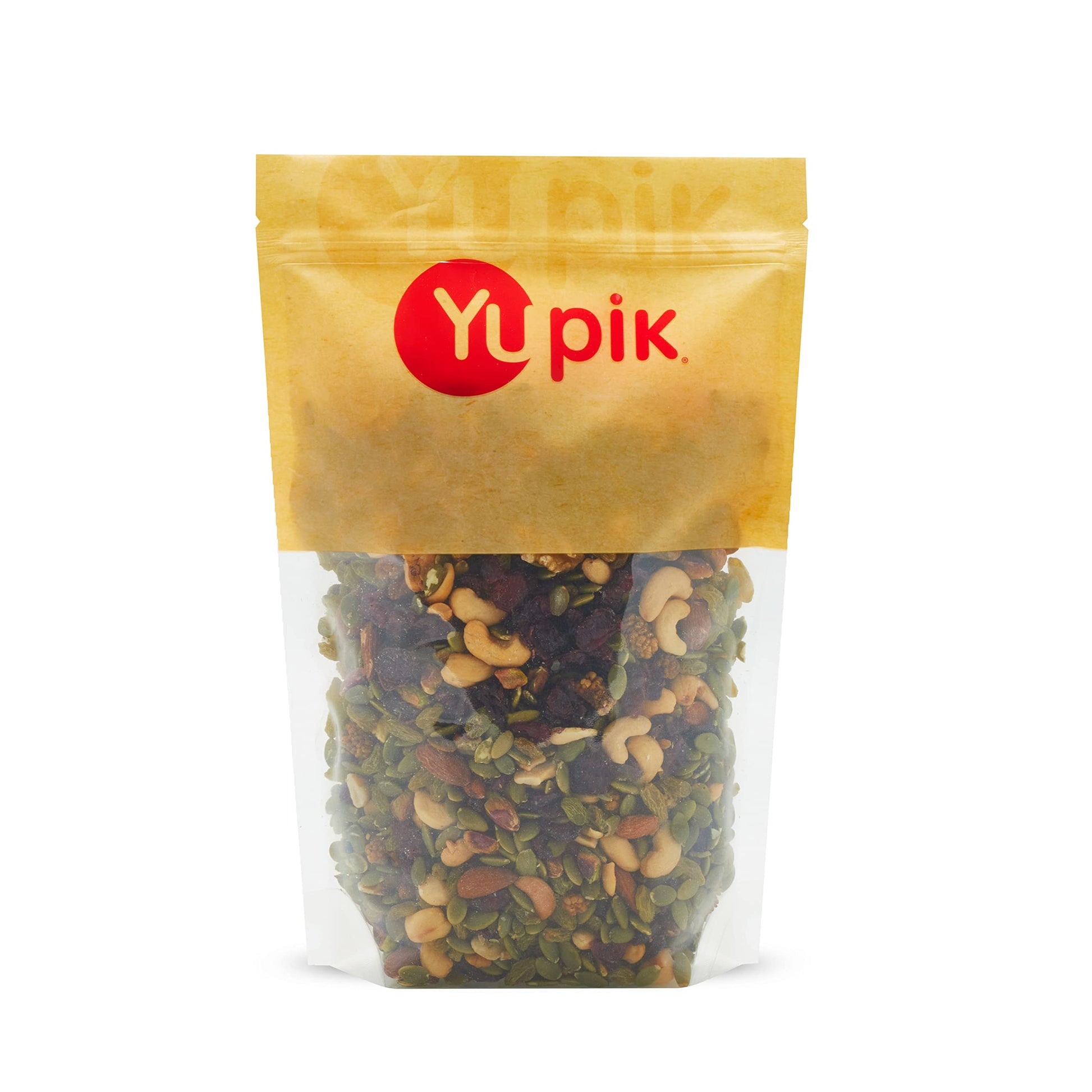 Yupik Nature Trail Mix, 2.2 lbs, with Raisins, Almonds, Pumpkin Seeds, Cranberries, Cashews, Walnuts, Mulberries, Pistachios,Bro