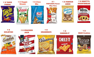 Ultimate Variety Sampler Care Package (40 Count) - Gift Package, Snacks, Chips, Cookies, Bars, Candies, Nuts Gift Box, Office Meetings,Friends & Family, Military,College Students