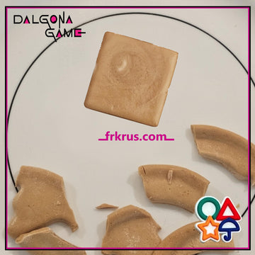 Bbop-Gi Korean Street Kids' Sugar Cookie - Symbol Clear Challenge [ Bbop-Gi] K-Drama S. Suvivel Game - Square (3, Square)
