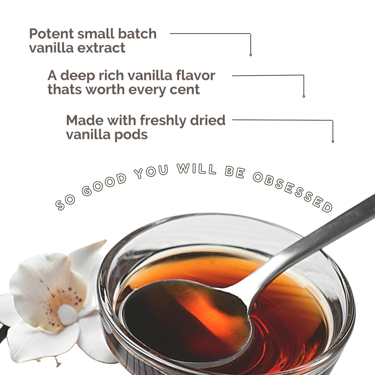 Pure Vanilla Extract Bulk - 128 Oz /1 Gallon Made From Ugandan Vanilla Bean With Rich Creamy Flavor For Baking, Pastries, Desserts.
