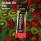 BODYprotective covering Flash IV Electrolyte Packets, Strawberry Kiwi Drink Mix, Zero Sugar, 15 Servings, Red