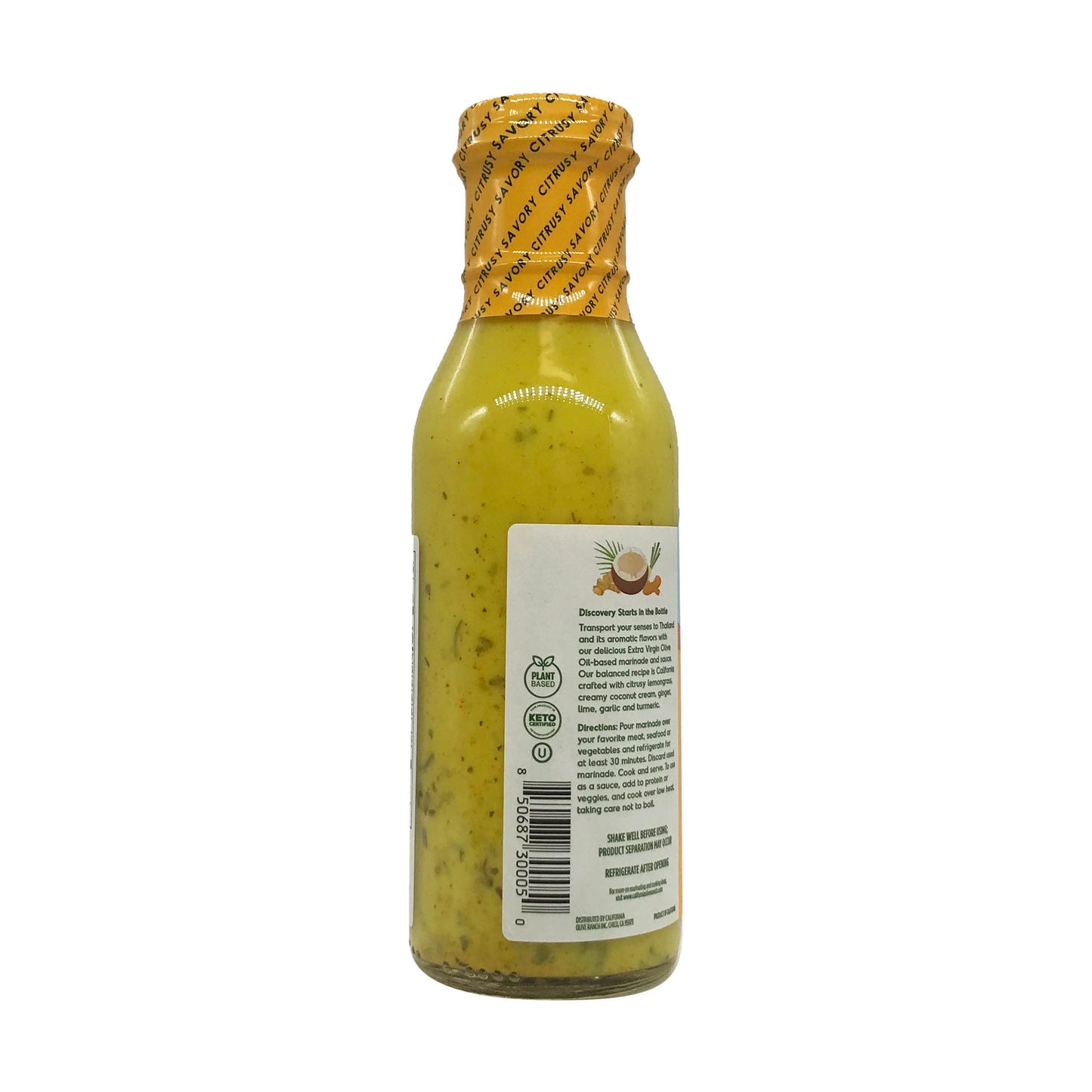CALIFORNIA OLIVE RANCH Golden Thai Marinade & Sauce, 10 FZ