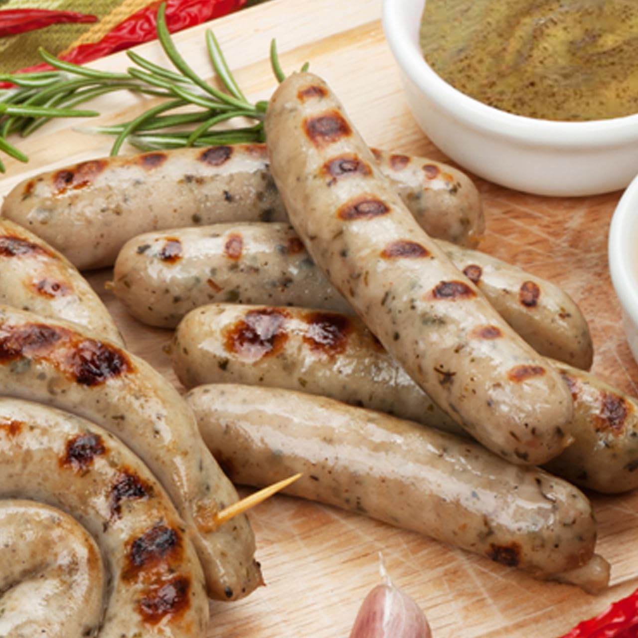 Hi Mountain - SAUSAGE CASINGS, 21mm Edible FRESH Clear Collagen Sausage Casings ? Creates 22 lbs. ? Ideal for Making Fresh (Unsm