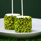 Mystic Sprinkles The Big Game Nonpareil Mix 3.8Oz Bottles (Green & Yellow)