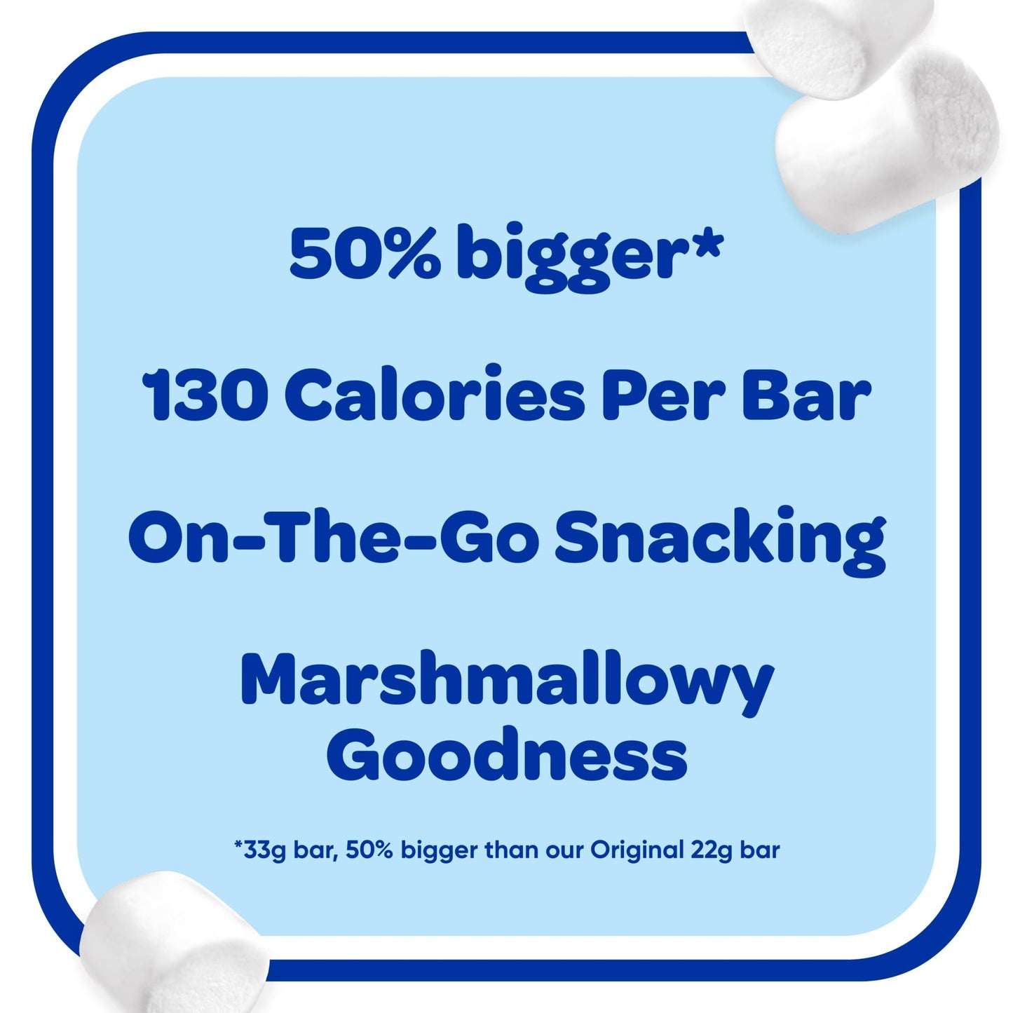 Rice Krispies Treats Homestyle Marshmallow Snack Bars, Kids Snacks, Lunch Snacks, Original, 27.9oz Box (24 Bars)