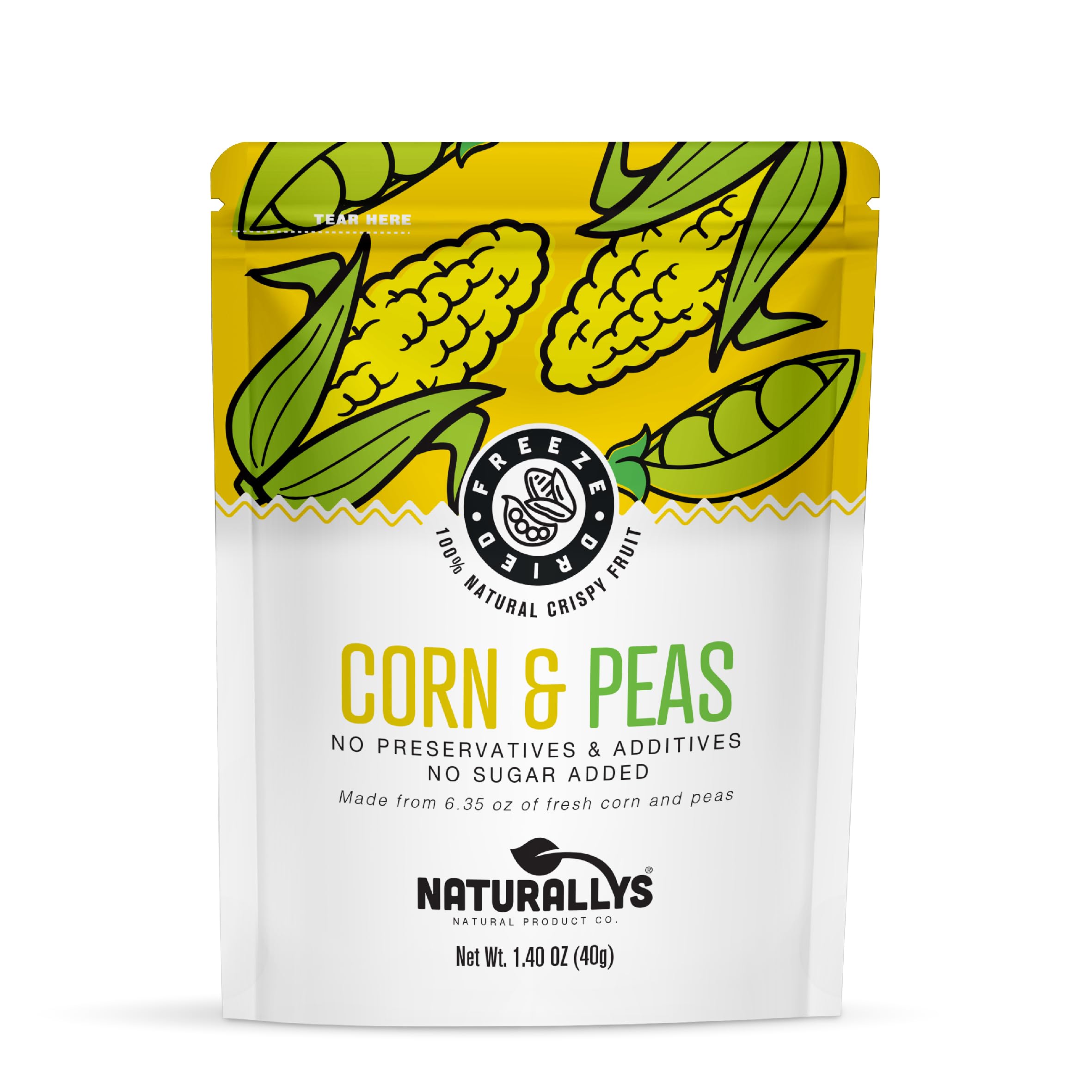 Naturallys Freeze-Dried Fruit Snacks, 100% All Natural, No Sugar Added ...