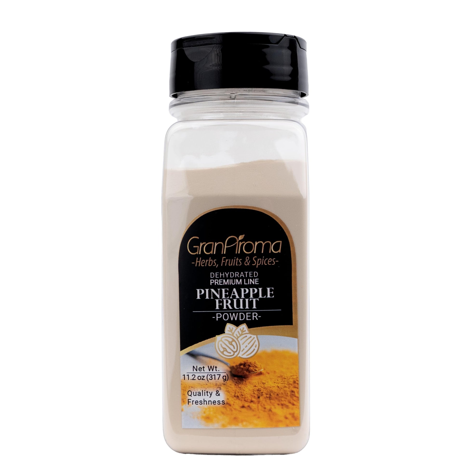 GranAroma Pineapple Fruit Powder, Sweet & Tangy Flavor, 11.2 Ounce