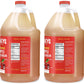 Lucys Organic Raw Apple Cider Vinegar, Unfiltered, Unpasteurized, 2 Gallon Pack