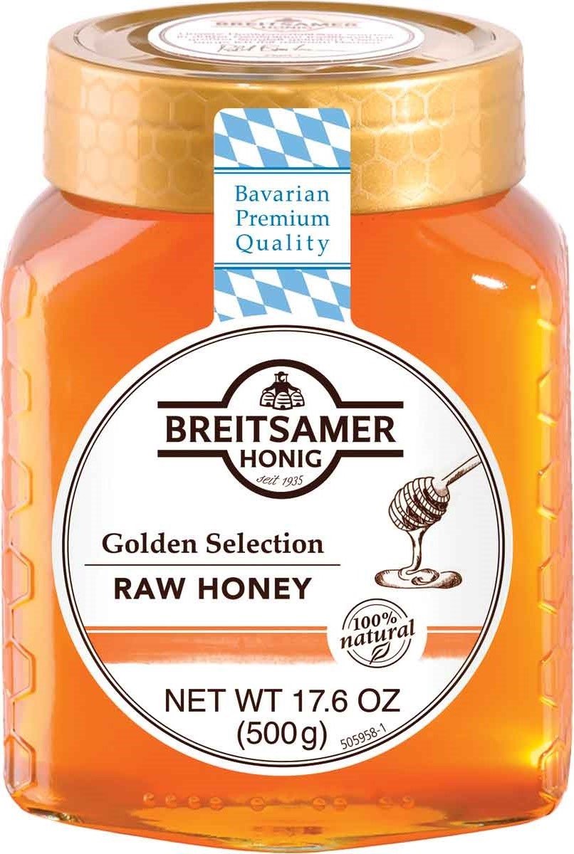 Breitsamer, Honey Golden, 17.6 Oz, (Pack Of 6)